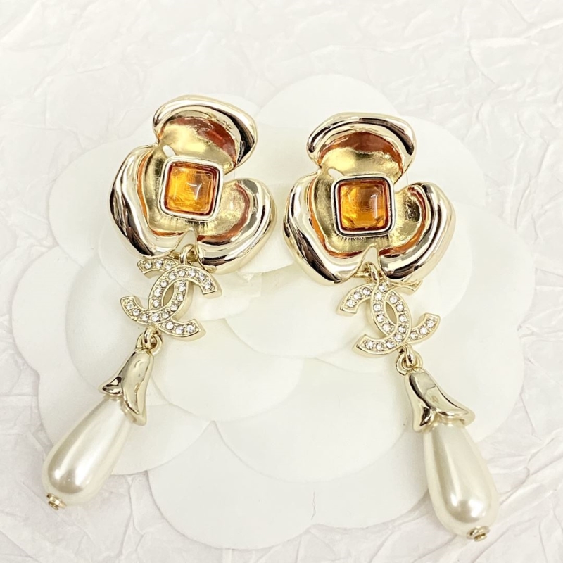 Ch*el earrings